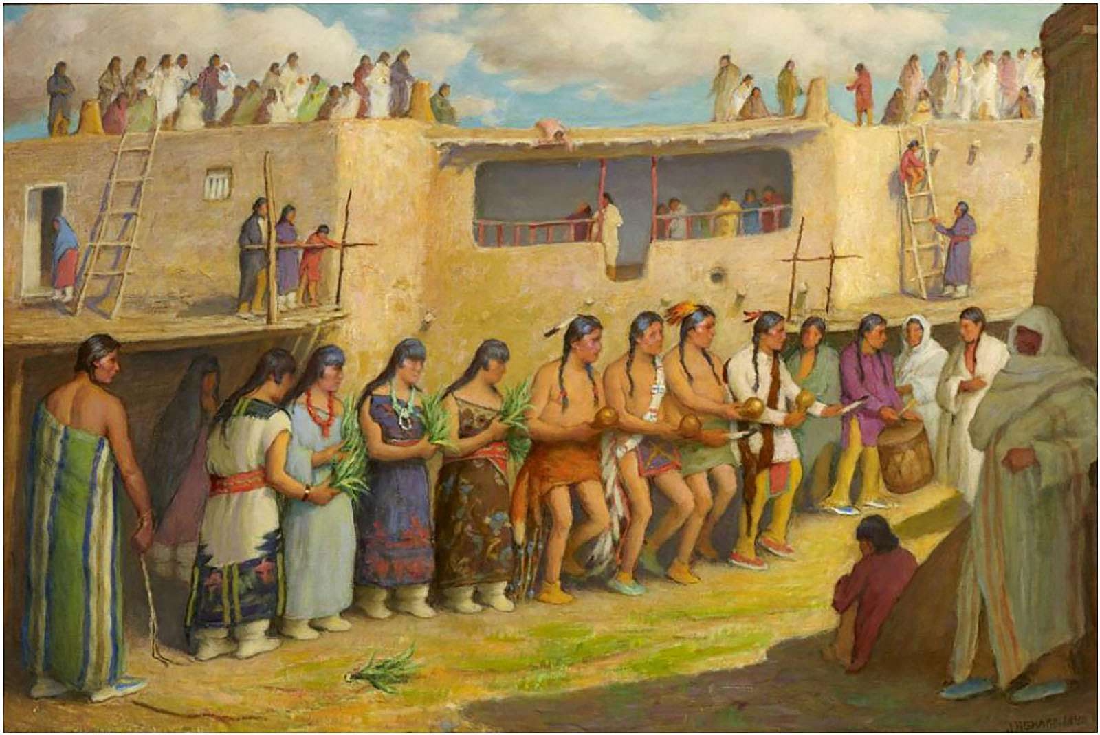 Green Corn Dance - Taos; [Green Corn Dance]